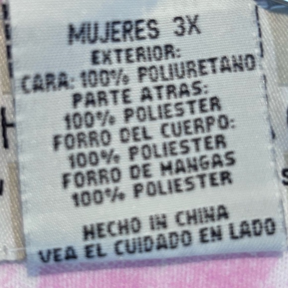 White Stag Women’s Plus 3X Pink Jacket / Coat – Belted • Floral Liner - Picture 12 of 12